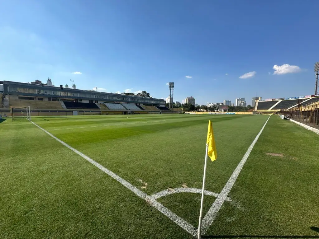 tagem será de Nathália Freitas direto do campo de jogo. São Bernardo e Goiás se