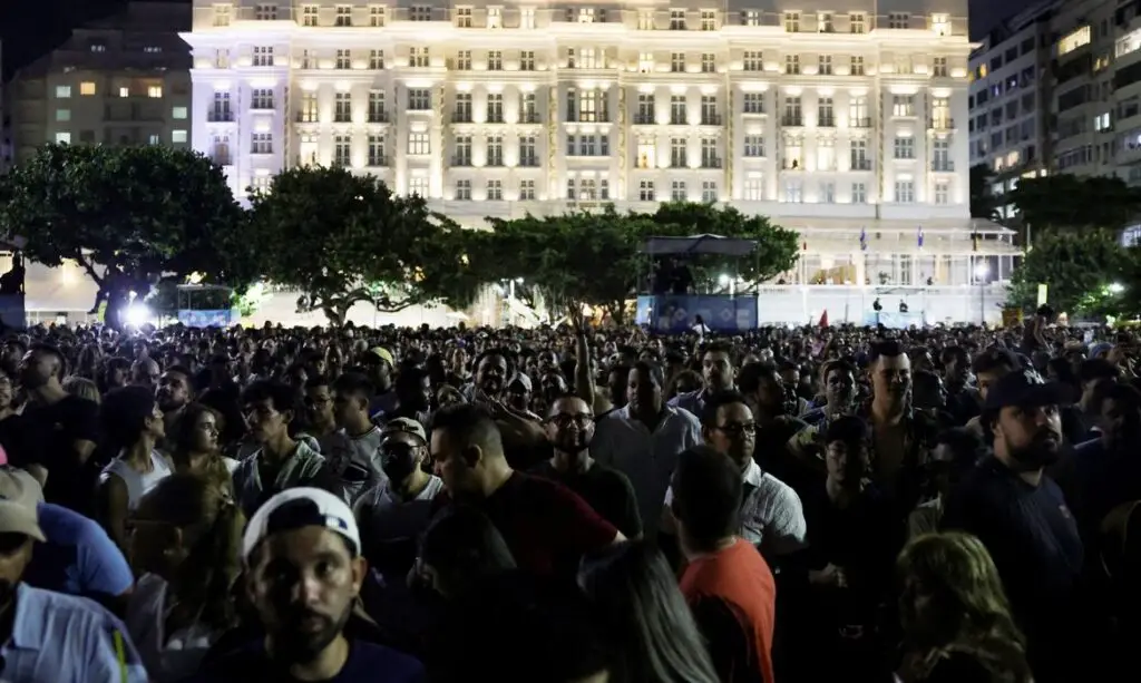 ação detiveram seis pessoas, mas apenas uma foi preso em flagrante por um crime