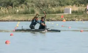 medalhas, e terminaram na segunda colocação com o tempo de 1min38s50. No feminin