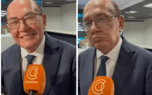 Gilmar Mendes pede investigação sobre negociações entre Flávio Bolsonaro e Daniel Vorcaro