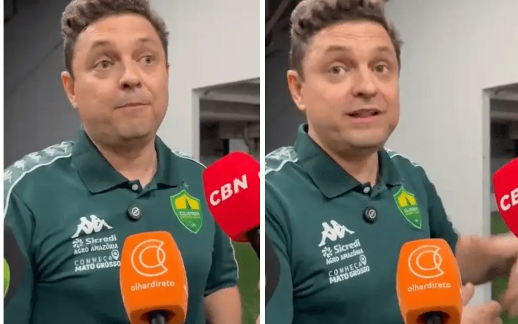 Cuiabá: Cristiano Dresch defende Eduardo Barros e critica cultura resultadista no futebol