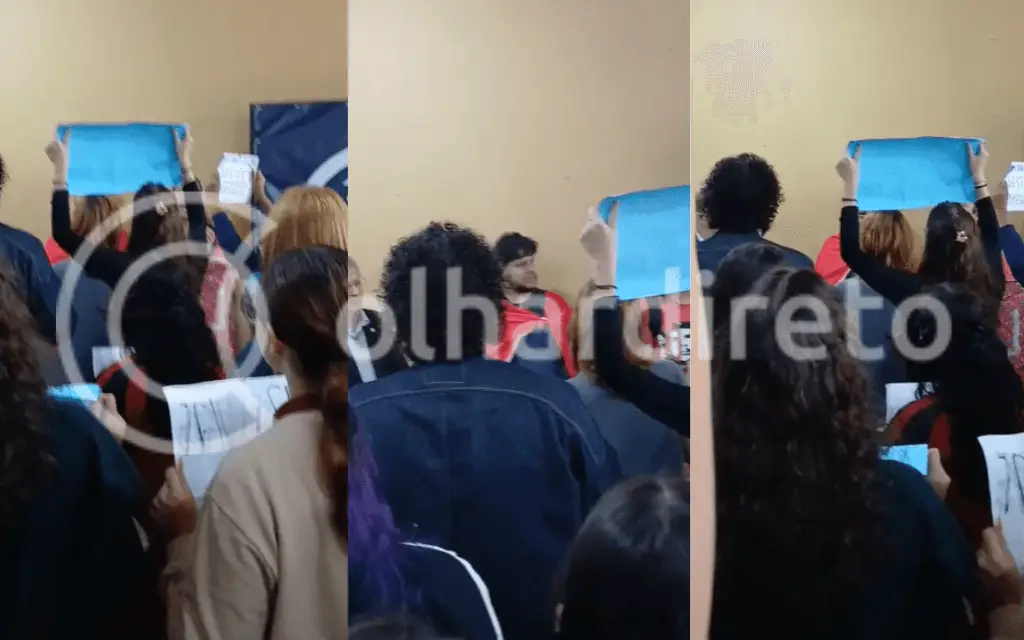 Estudantes ocupam reitoria da UFMT em protesto contra lista de alunas estupráveis