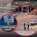 Suspeito salta em rio com motocicleta durante perseguição policial em Barra do Garças