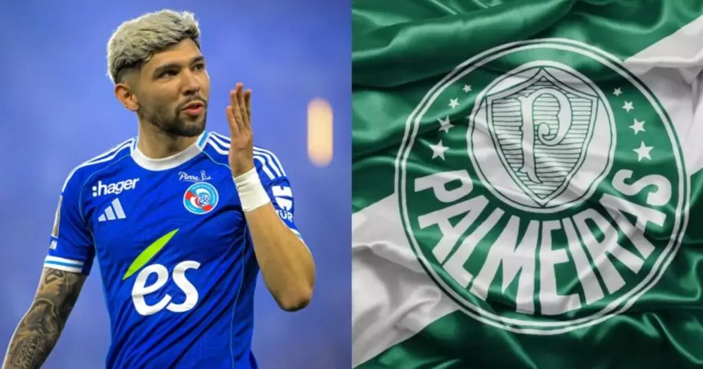 Palmeiras arma contratação de Enciso - Montagem/Instagram