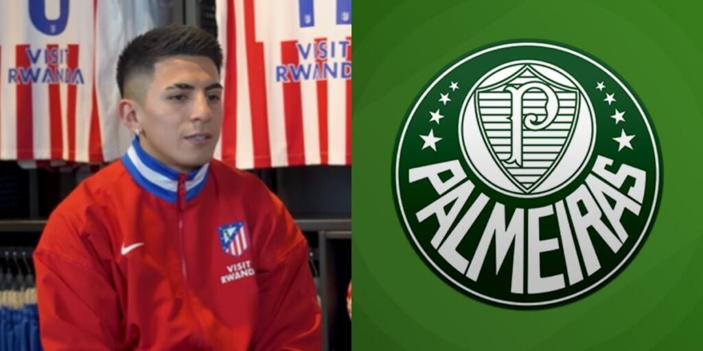 Thiago Almada não deve defender o Palmeiras (Reprodução: Youtube