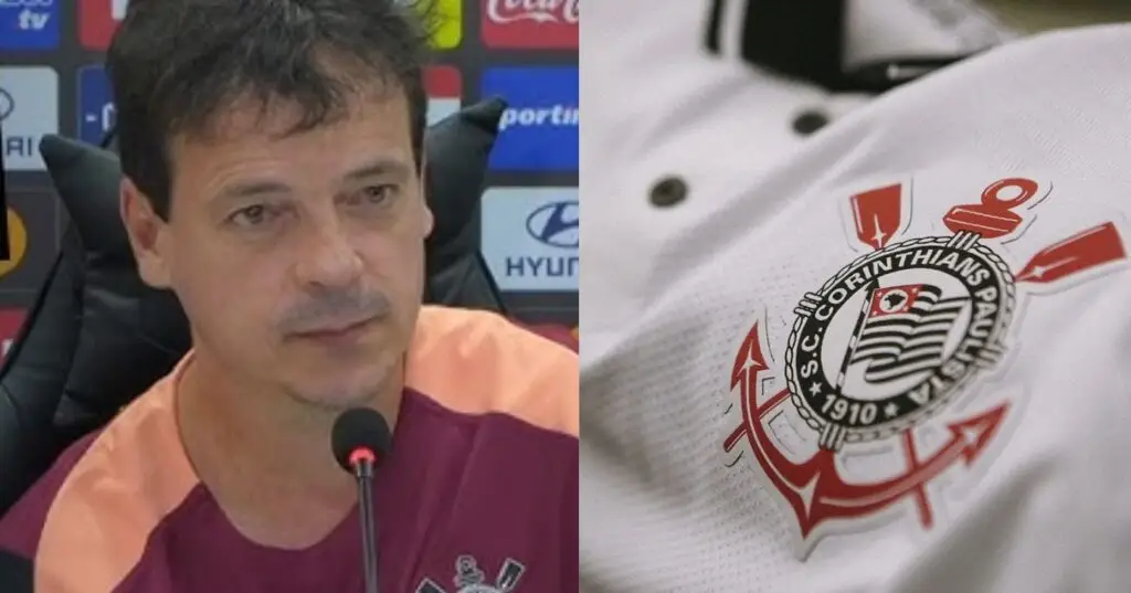 Corinthians comunica Diniz nesta terça(09) com negociação por atacante de R$42M