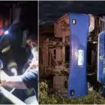 Sete pessoas morrem após ônibus da equipe de basquete ADEJU capotar na Ce-18 em Tauá