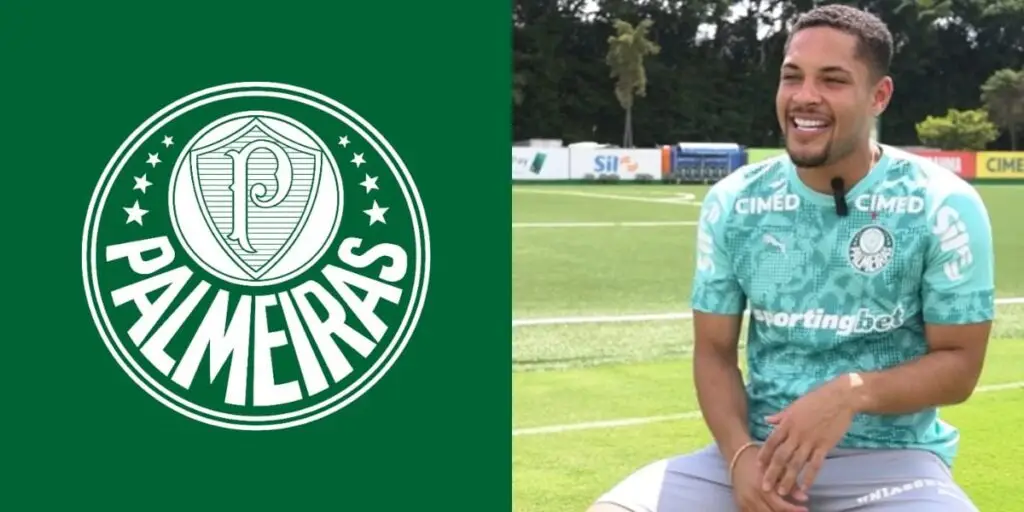 Palmeiras aguarda oferta para vender atacante dupla de Vitor Roque