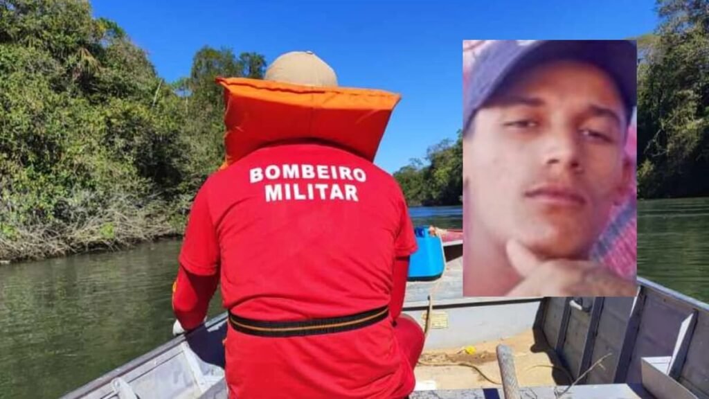 Corpo de jovem desaparecido no Rio Arinos é localizado pelo Corpo de Bombeiros