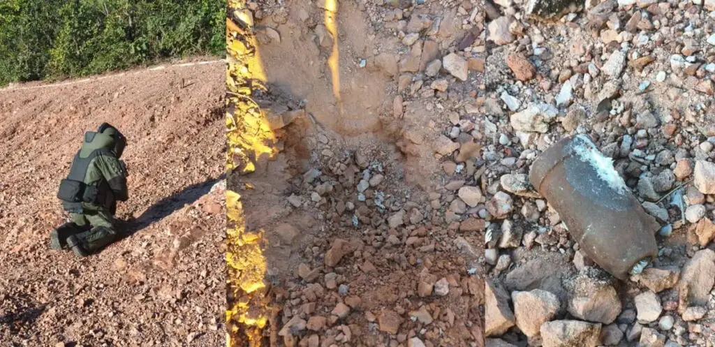 Bope neutraliza granada encontrada em via pública no interior de Mato Grosso