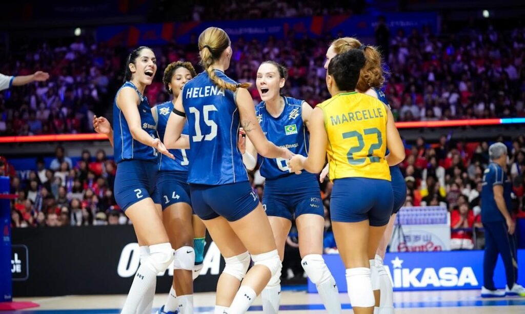 Seleção feminina de vôlei encara Japão nas quartas de final da Liga das Nações
