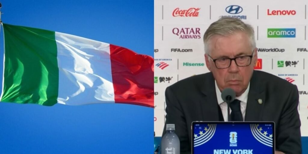 Itália busca Carlo Ancelotti para reestruturar seleção após ausências em Copas