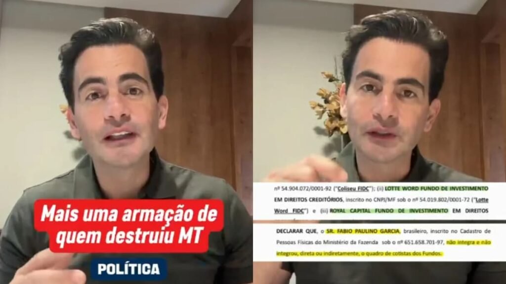 Fábio Garcia nega vínculo com investigação sobre acordo da Oi em Mato Grosso