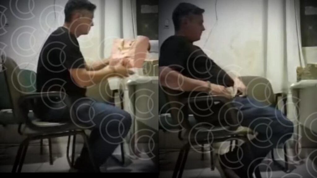 Vídeo flagra presidente do DAE recebendo maços de dinheiro em sala pública